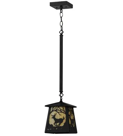 The Meyda Tiffany - Deer At Dawn by Meyda Lighting - Image 3