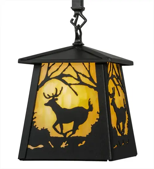 The Meyda Tiffany - Deer At Dawn by Meyda Lighting - Image 8