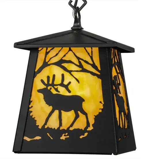 The Elk at Dawn by Meyda Lighting - Image 8