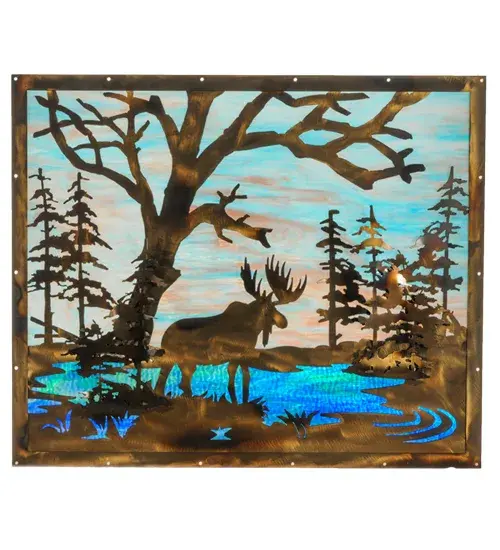 The Moose at Lake by Meyda Lighting - Image 3