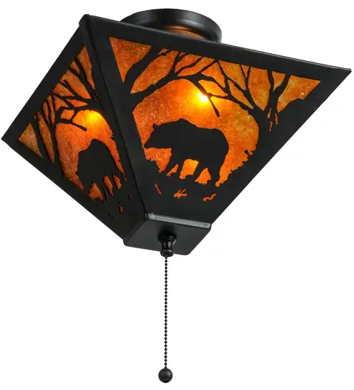 The Bear at Dawn by Meyda Lighting - Image 6