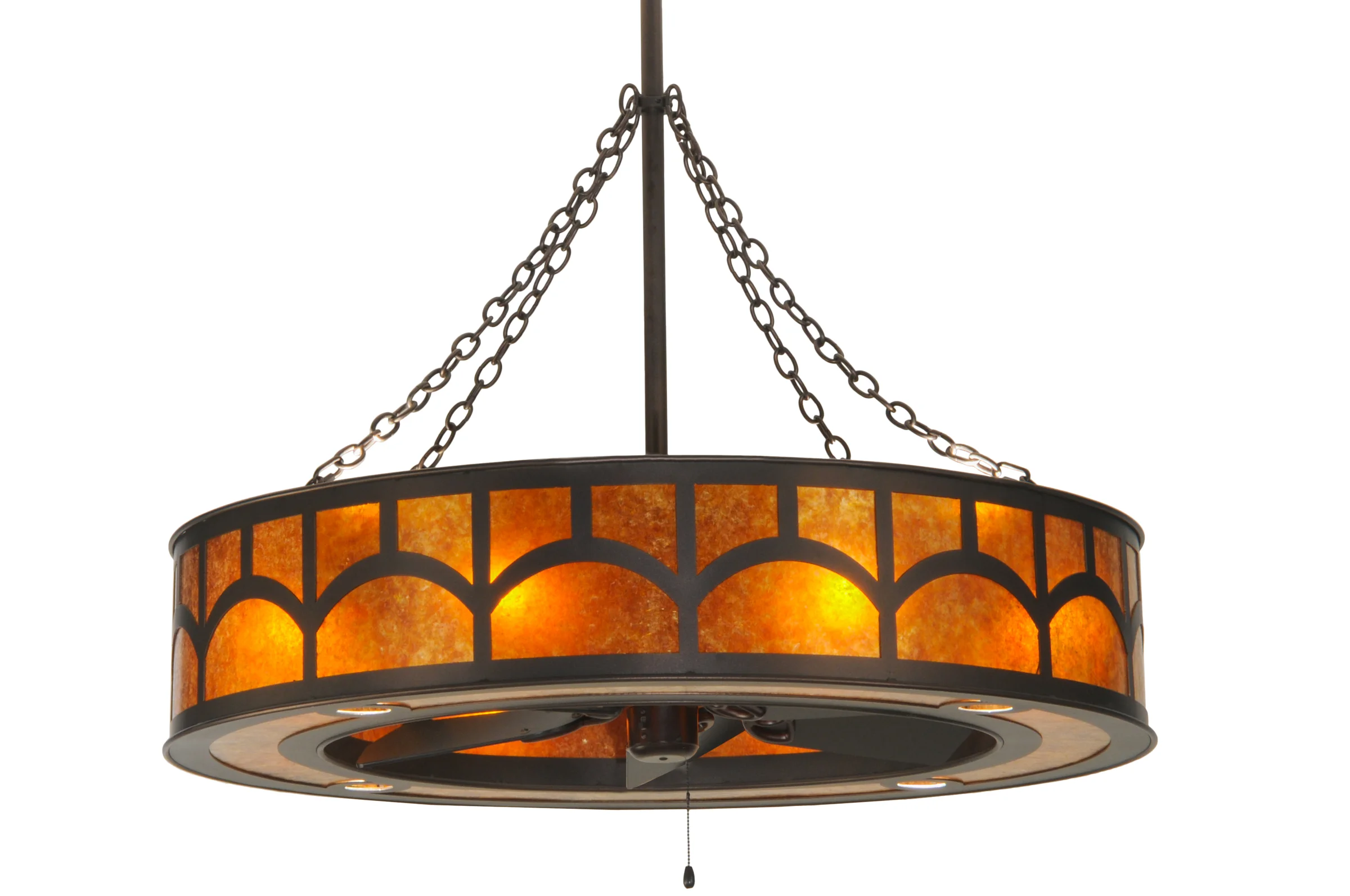 Mission 16 Light Chandel-Air in Mahogany Bronze