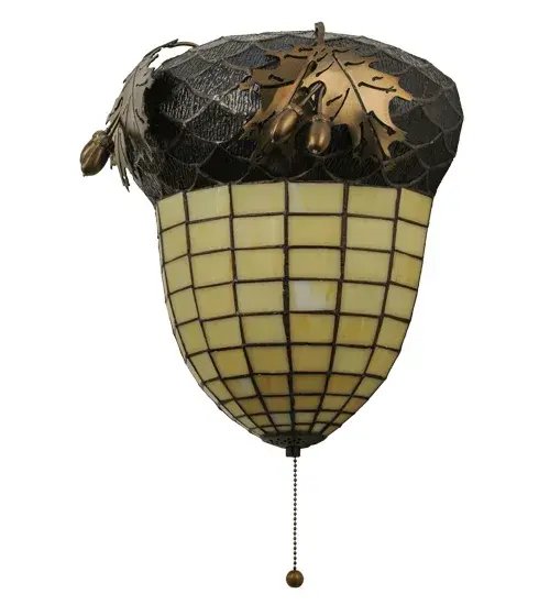 The Meyda Tiffany - Greenbriar Oak by Meyda Lighting - Image 3
