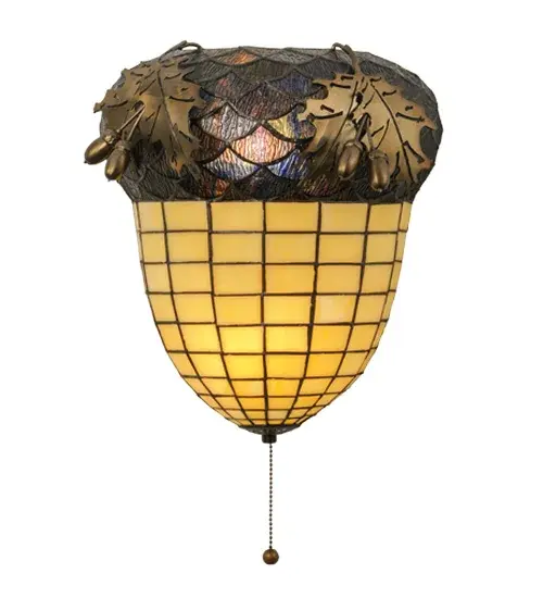 The Meyda Tiffany - Greenbriar Oak by Meyda Lighting - Image 5