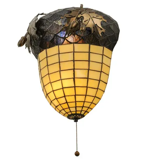 The Meyda Tiffany - Greenbriar Oak by Meyda Lighting - Image 6