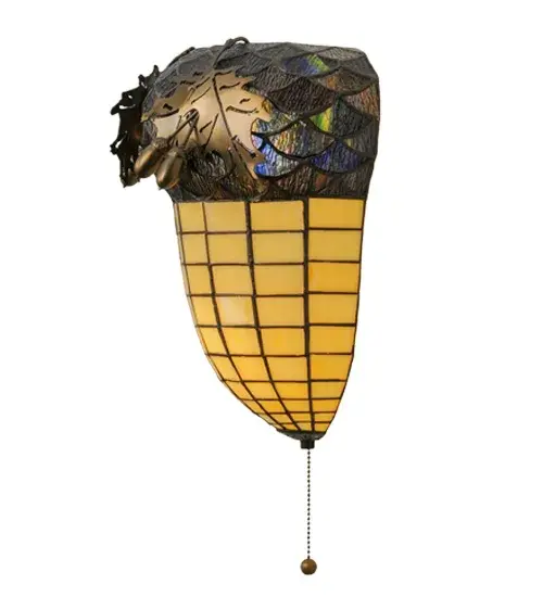 The Meyda Tiffany - Greenbriar Oak by Meyda Lighting - Image 8