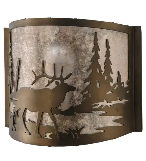 The Elk at Lake by Meyda Lighting - Image 3