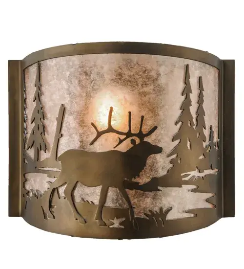 The Elk at Lake by Meyda Lighting - Image 5