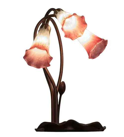The Pink/White Pond Lily by Meyda Lighting - Image 6