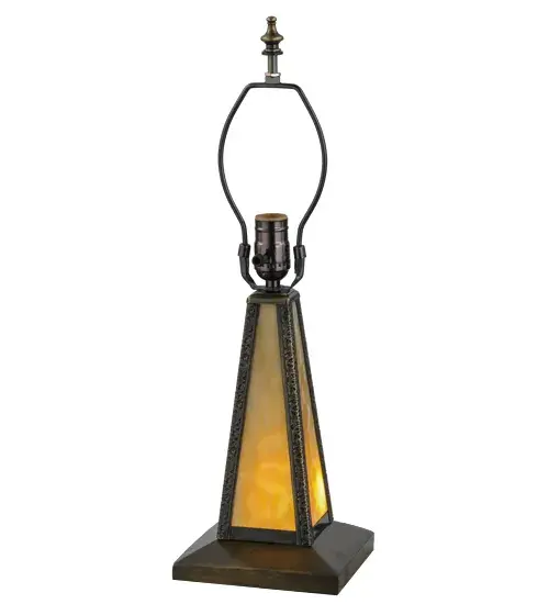 21"H Deer Lodge Lighted Base Table Lamp - Image 9