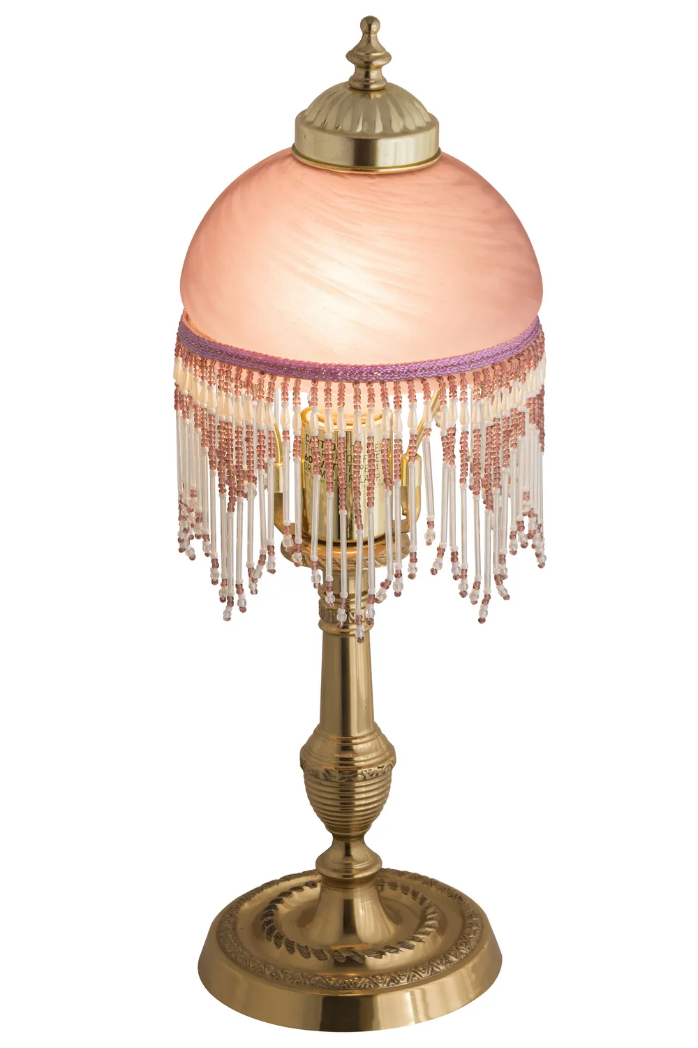 Roussillon One Light Mini Lamp in Polished Brass