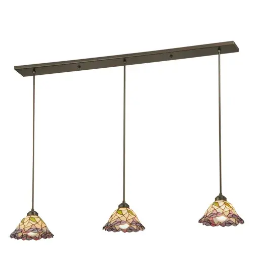 50"L Daffodil Bell 3 LT Island Pendant - Image 6