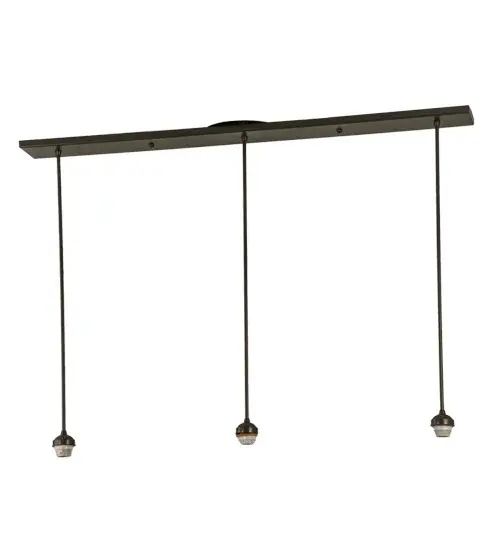 50"L Daffodil Bell 3 LT Island Pendant - Image 10