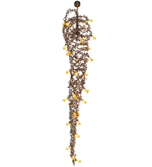 55"W Vinca Vine 30 LT LED Chandelier