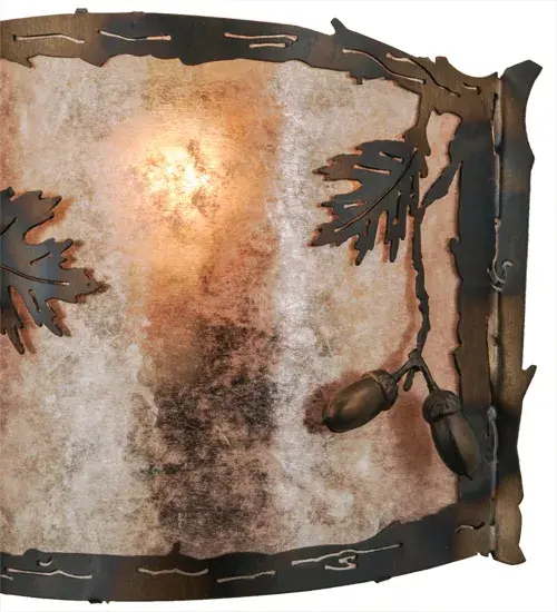 The Oak Leaf & Acorn by Meyda Lighting - Image 9