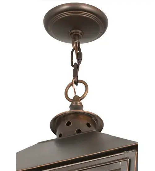 16"Sq Stafford Pendant - Image 9