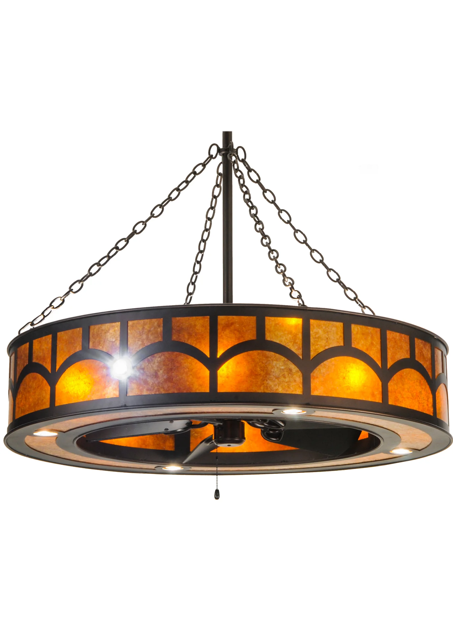 Mission 16 Light Chandel-Air in Mahogany Bronze