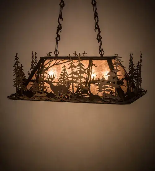 The Deer through the Trees by Meyda Lighting - Image 1