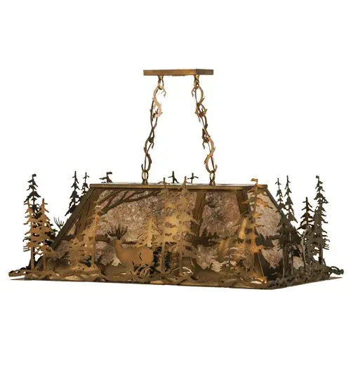 The Deer through the Trees by Meyda Lighting - Image 3