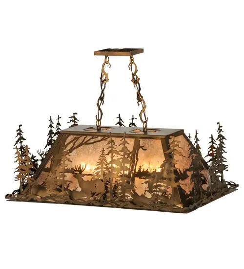 The Deer through the Trees by Meyda Lighting - Image 4