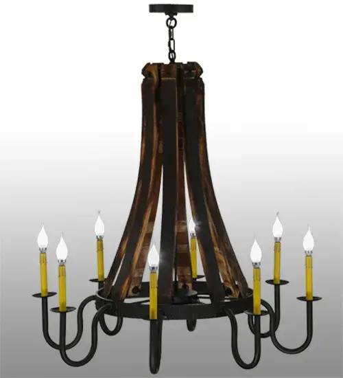 The Barrel Stave by Meyda Lighting - Image 4