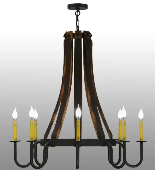 The Barrel Stave by Meyda Lighting - Image 5