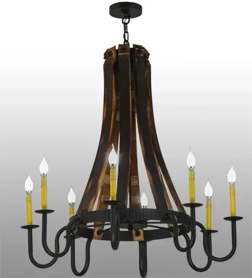 The Barrel Stave by Meyda Lighting - Image 6