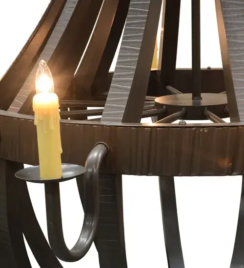 The Barrel Stave by Meyda Lighting - Image 7
