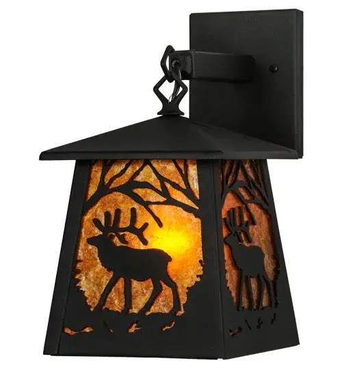 The Elk at Dawn by Meyda Lighting - Image 1