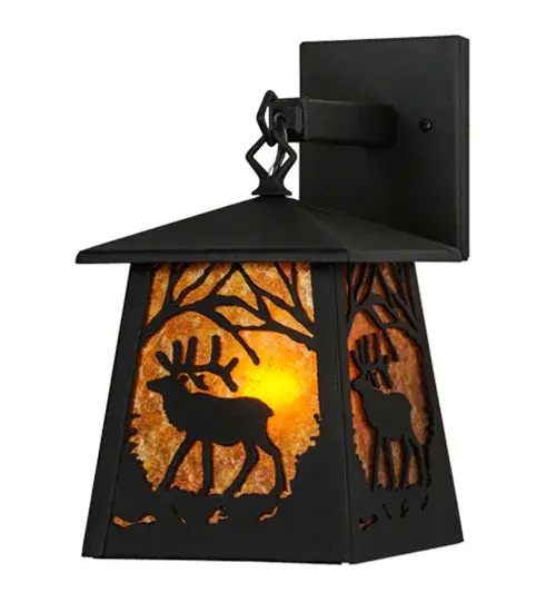 The Elk at Dawn by Meyda Lighting - Image 2
