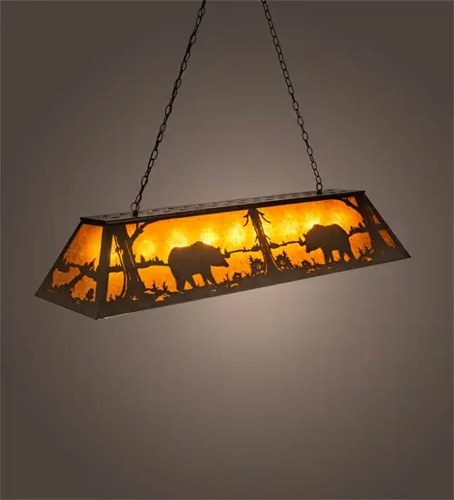 The Bear at Lake by Meyda Lighting - Image 1