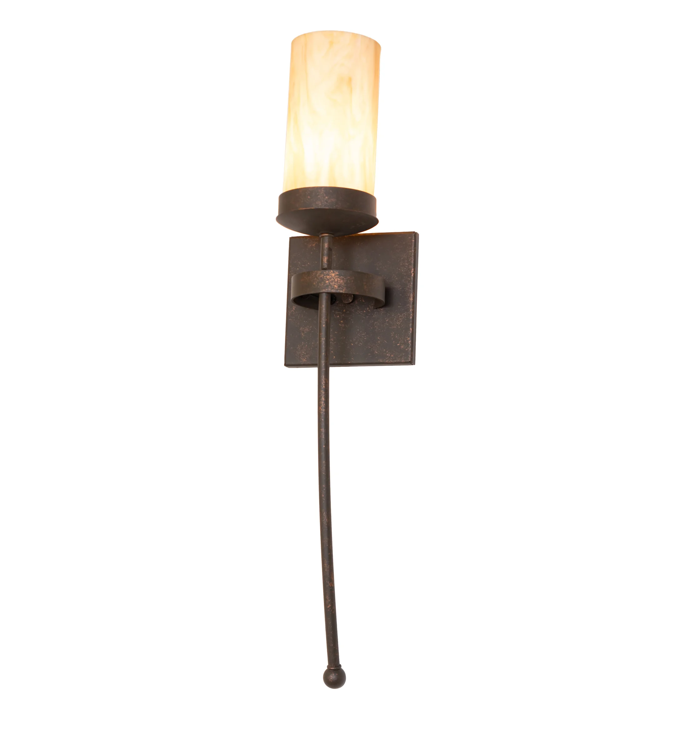 Bechar One Light Wall Sconce in Gilded Tobacco