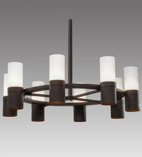 60"W Farmington 8 LT Chandelier
