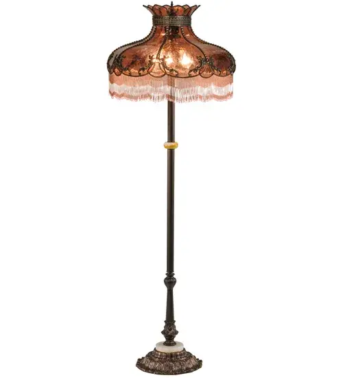 63.5" High Elizabeth W/Fringe Floor Lamp - Image 2