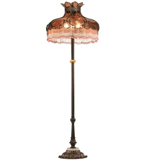 63.5" High Elizabeth W/Fringe Floor Lamp - Image 5