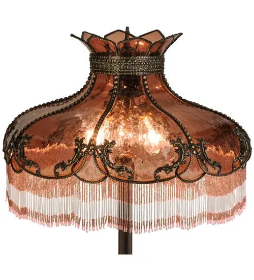 63.5" High Elizabeth W/Fringe Floor Lamp - Image 6