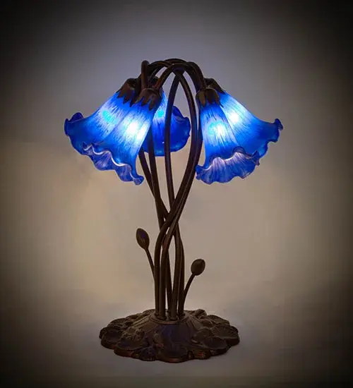 The Blue Pond Lily by Meyda Lighting - Image 1