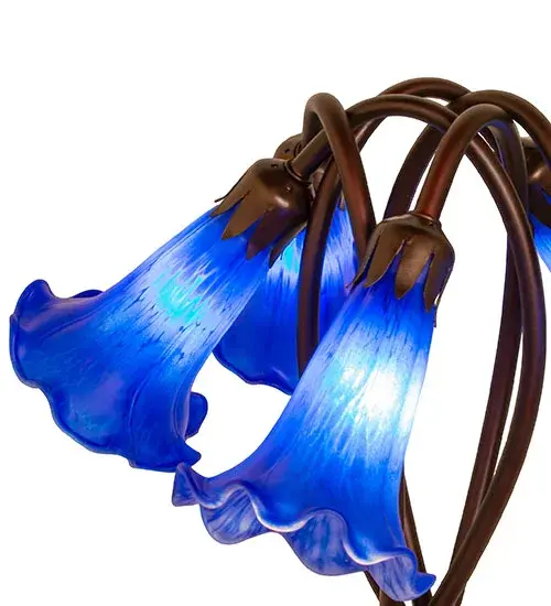 The Blue Pond Lily by Meyda Lighting - Image 8