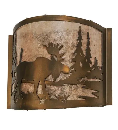 The Meyda Tiffany - Moose At Lake by Meyda Lighting - Image 3