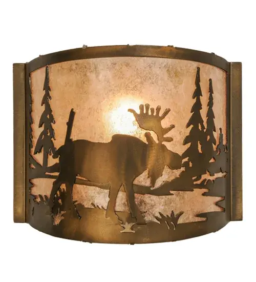 The Meyda Tiffany - Moose At Lake by Meyda Lighting - Image 5