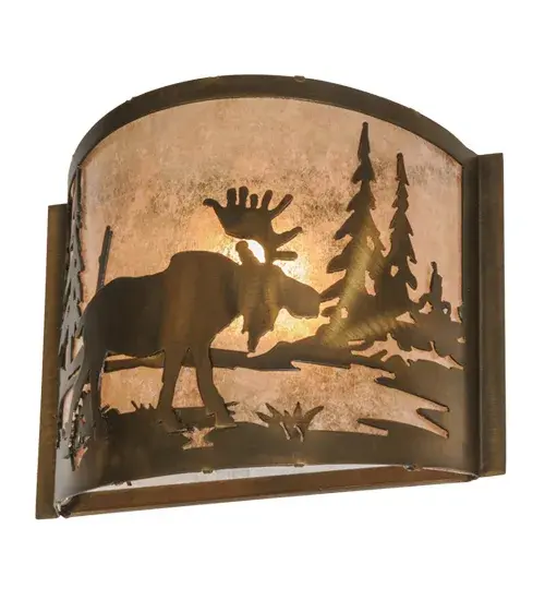The Meyda Tiffany - Moose At Lake by Meyda Lighting - Image 6