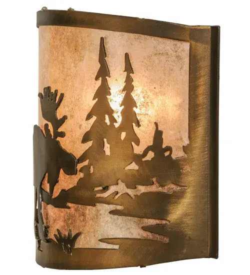 The Meyda Tiffany - Moose At Lake by Meyda Lighting - Image 8