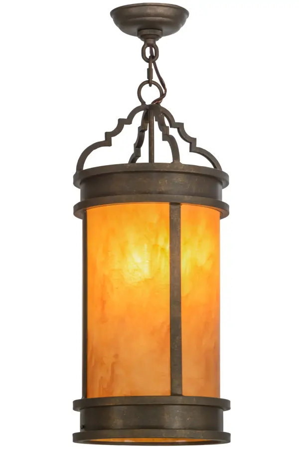 A strikingly handsome design captures the beauty of Ambra Siena Idalight and the stunning luster of appealing solid steel hardware, frame and decorative accents is featured in a Gilded Tobacco finish. Handmade in the USA. Custom sizes, styles, finishes and dimmable lamping are available. The ceiling pendant is UL and cUL listed. Collection: Wyant Finish: Gilded Tobacco Glass: Ambra Siena Idalight Width: 10.00" Height: 27.00" Length: 10.00" Weight: 20.00 lb Extension from Wall: 6.00" Number of Bulbs: 1 Maximum Wattage: 12.00 W Bulb Type: A19 Bulb Base: GU24 Light Source: LED Material: Steel Country of Origin: USA Safety Listing: Wet Safety Rating: Wet LED