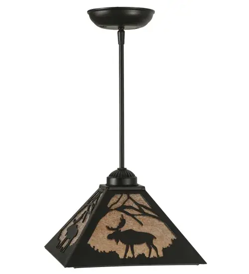 The Lone Moose by Meyda Lighting - Image 3