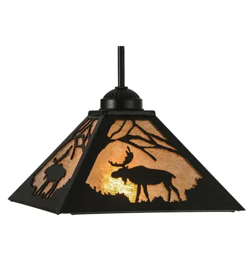 The Lone Moose by Meyda Lighting - Image 8