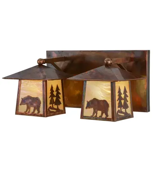 The Pine Tree and Bear by Meyda Lighting - Image 2
