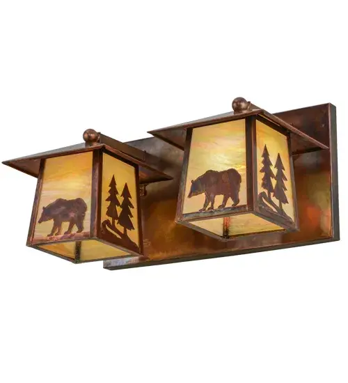 The Pine Tree and Bear by Meyda Lighting - Image 6