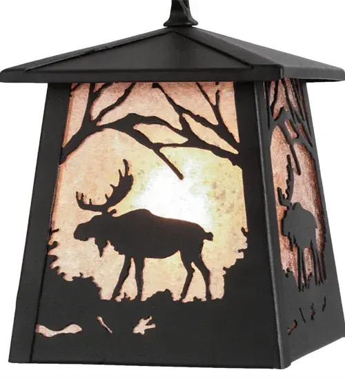 The Moose at Dawn by Meyda Lighting - Image 8