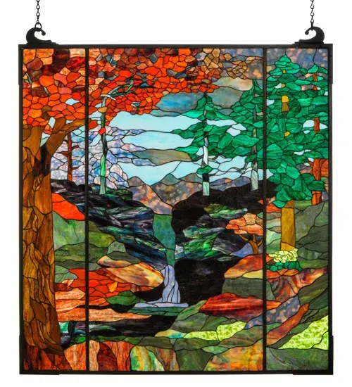 The Tiffany River of Life by Meyda Lighting - Image 1