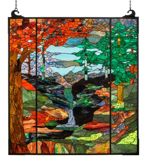 The Tiffany River of Life by Meyda Lighting - Image 2